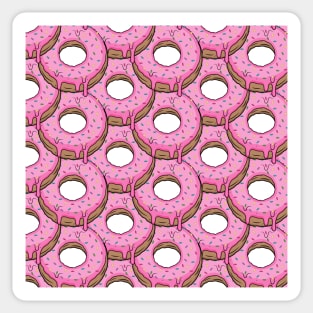 Donuts Pattern Sticker